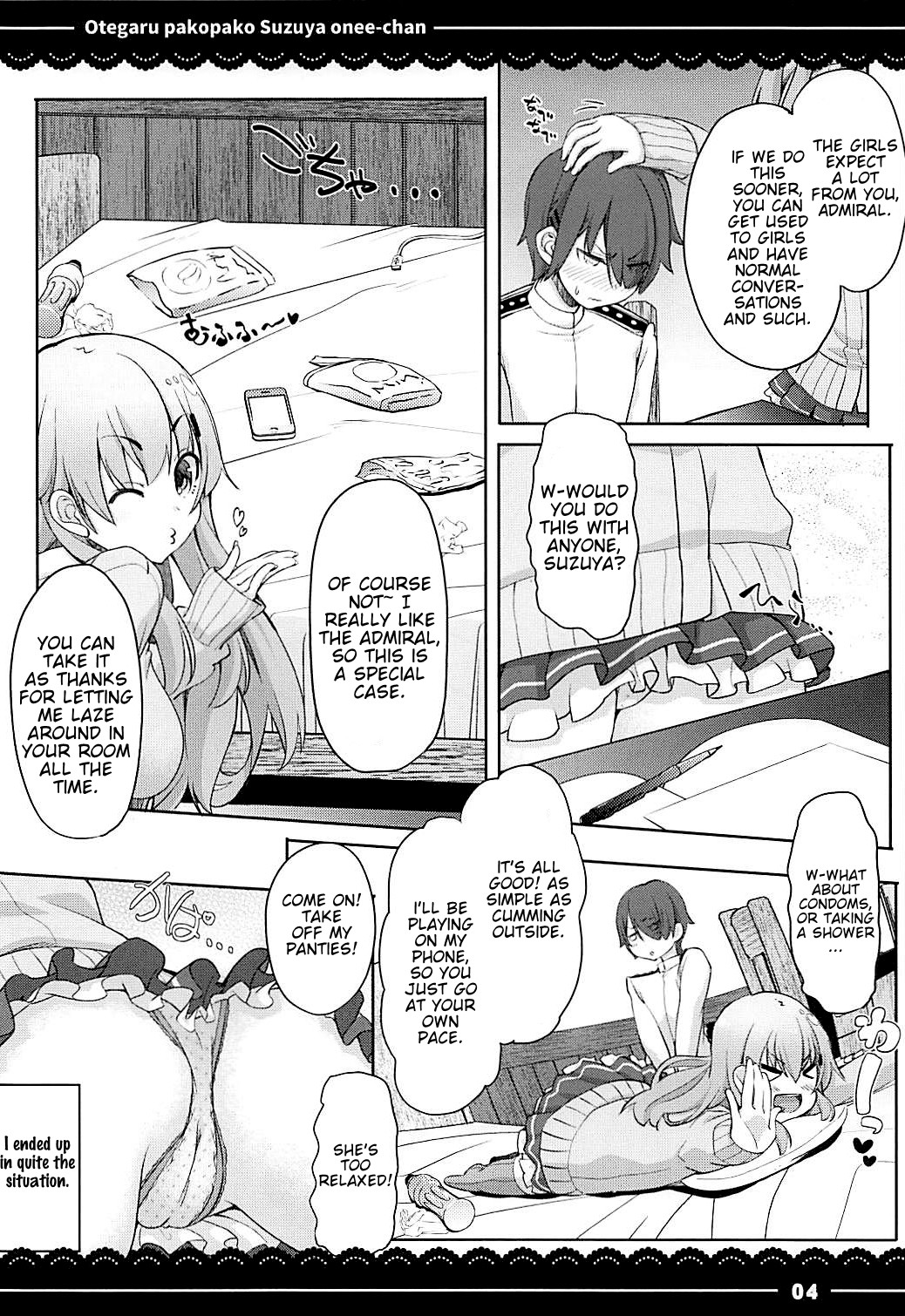 Hentai Manga Comic-Suzuya Onee-chan's Simple Task-Read-5